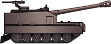 Sideview of M44T SPH